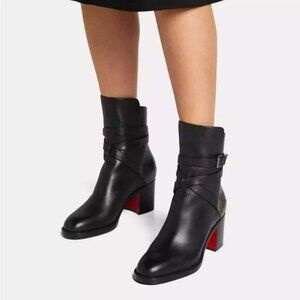 Christian Louboutin Karistrap Leather Ankle Boot (36 EU)